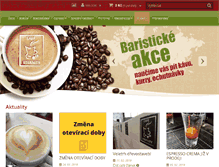 Tablet Screenshot of cafeeternity.cz
